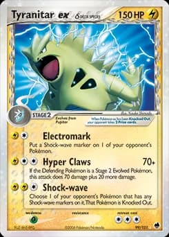 Tyranitar ex δ