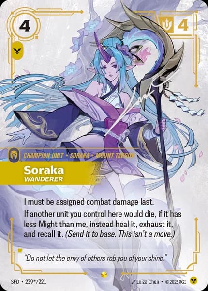 Soraka - Wanderer (Signature)
