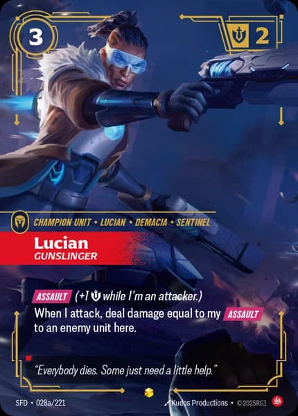 Lucian - Gunslinger (Alternate Art)