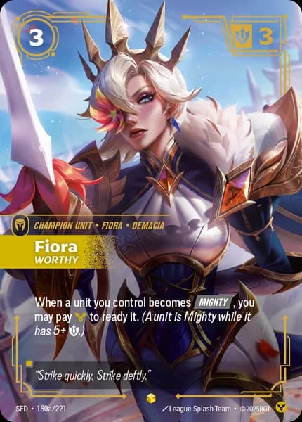 Fiora - Worthy (Alternate Art)