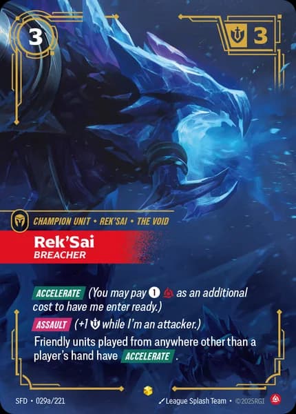 Rek'Sai - Breacher (Alternate Art)