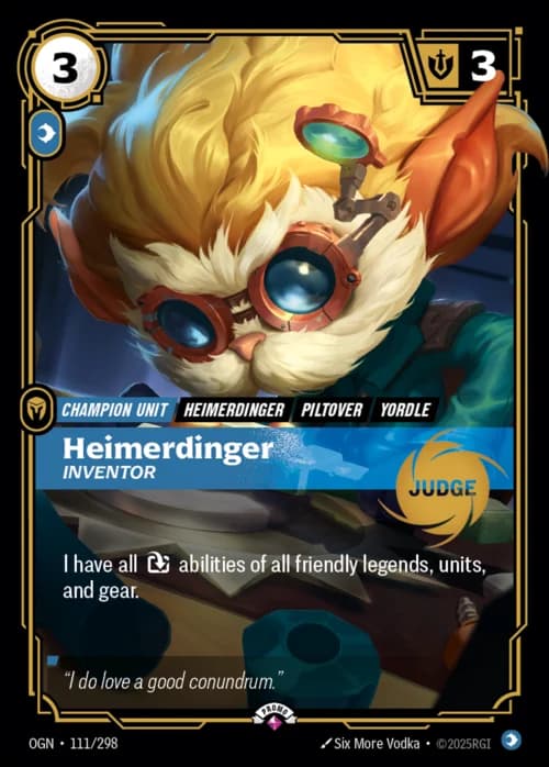Heimerdinger - Inventor