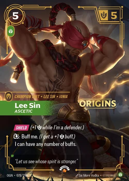 Lee Sin - Ascetic