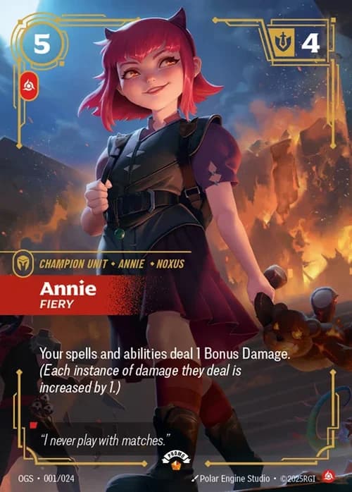 Annie - Fiery