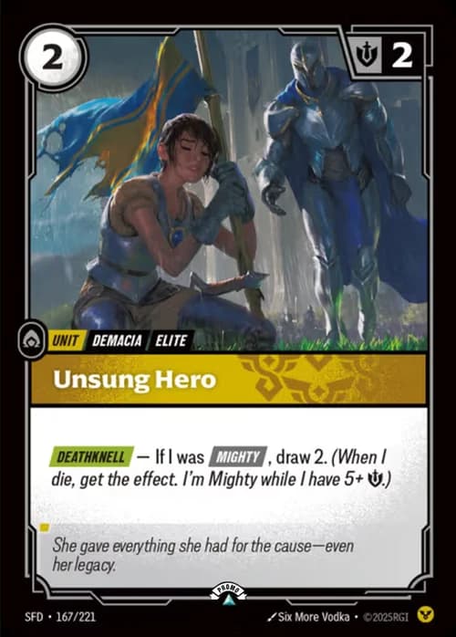 Unsung Hero