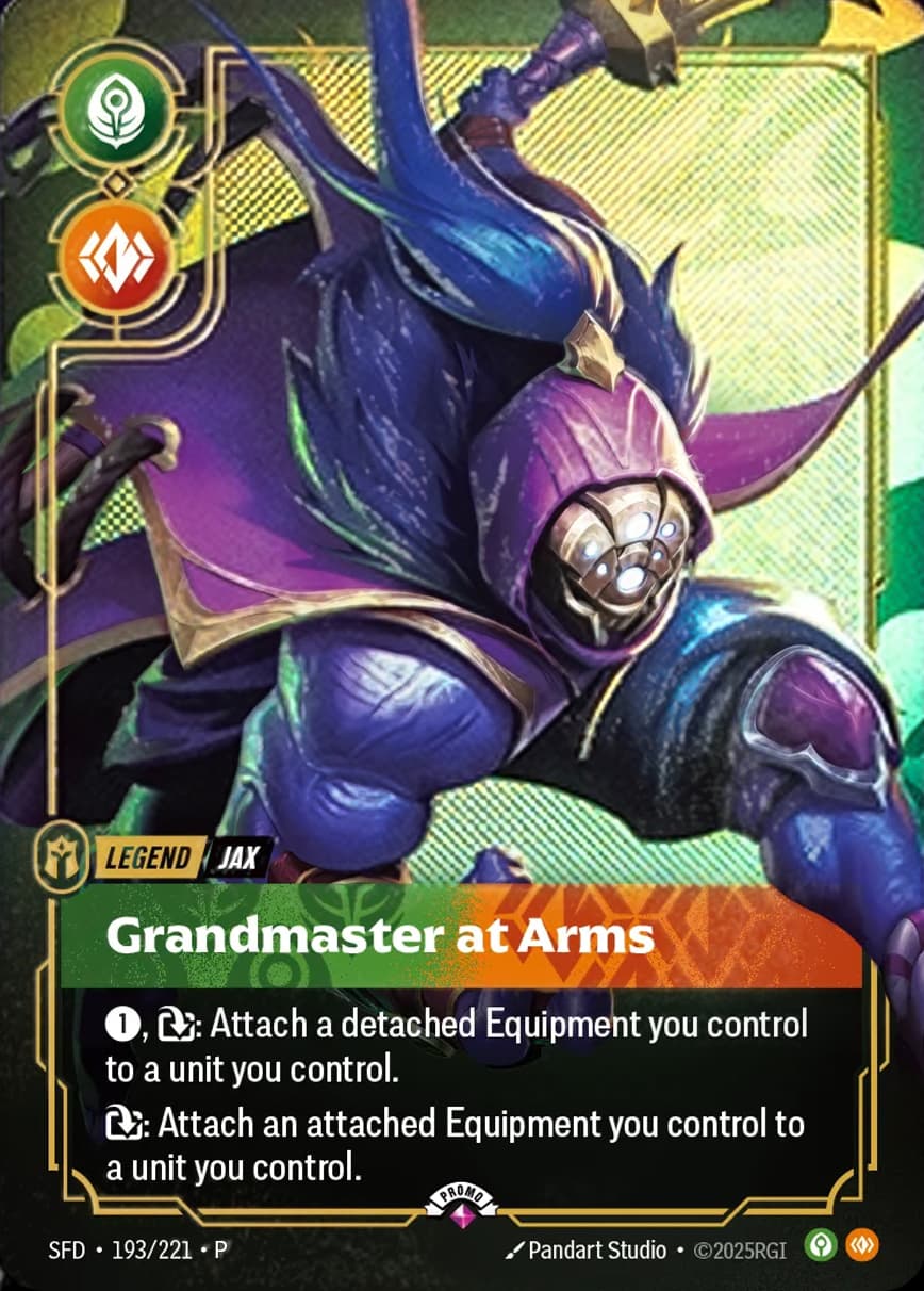 Jax - Grandmaster At Arms (Metal)