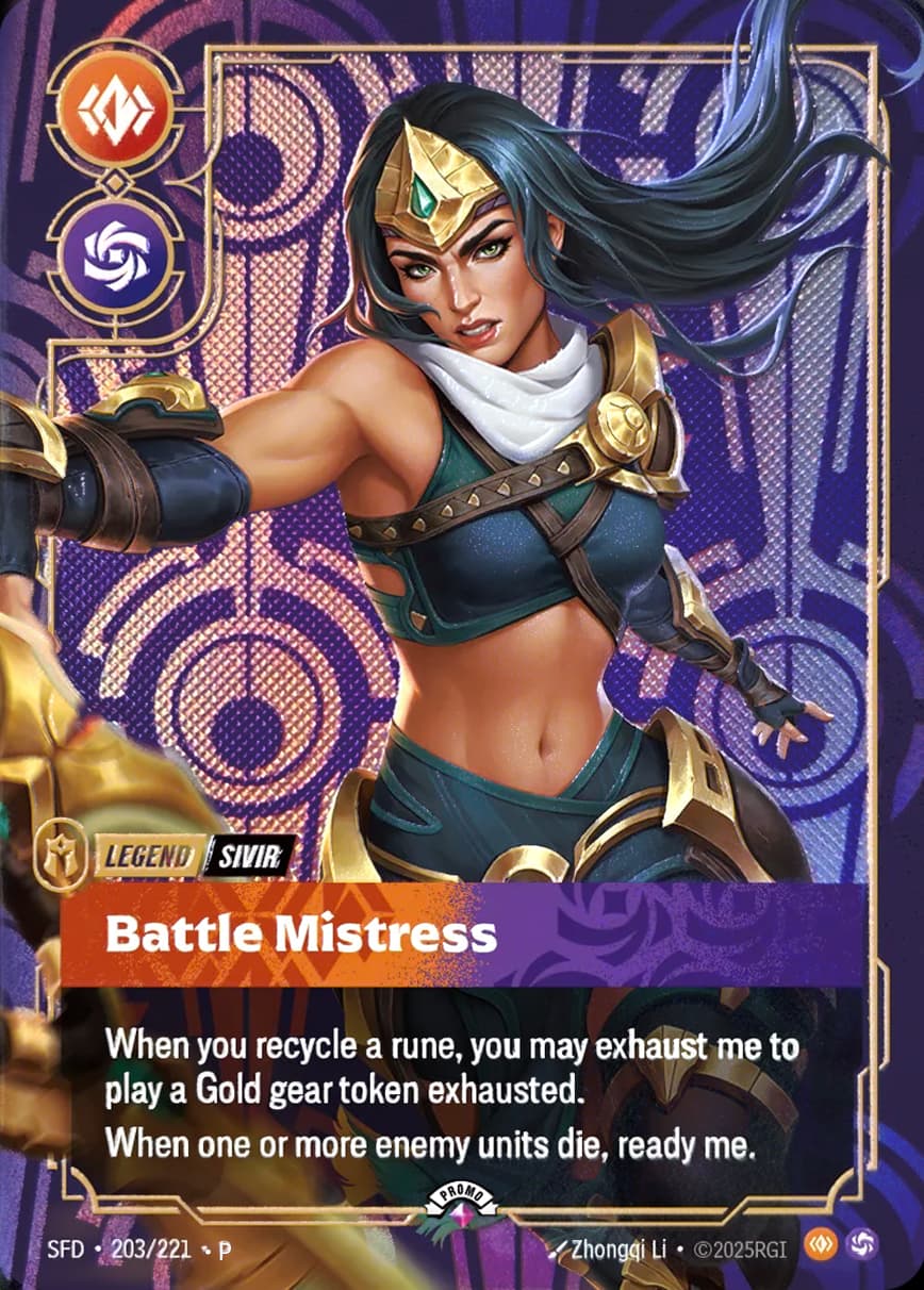 Sivir - Battle Mistress (Metal)